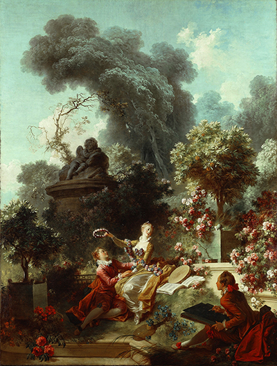 The Progress of Love: The Lover Crowned Jean-Honore Fragonard